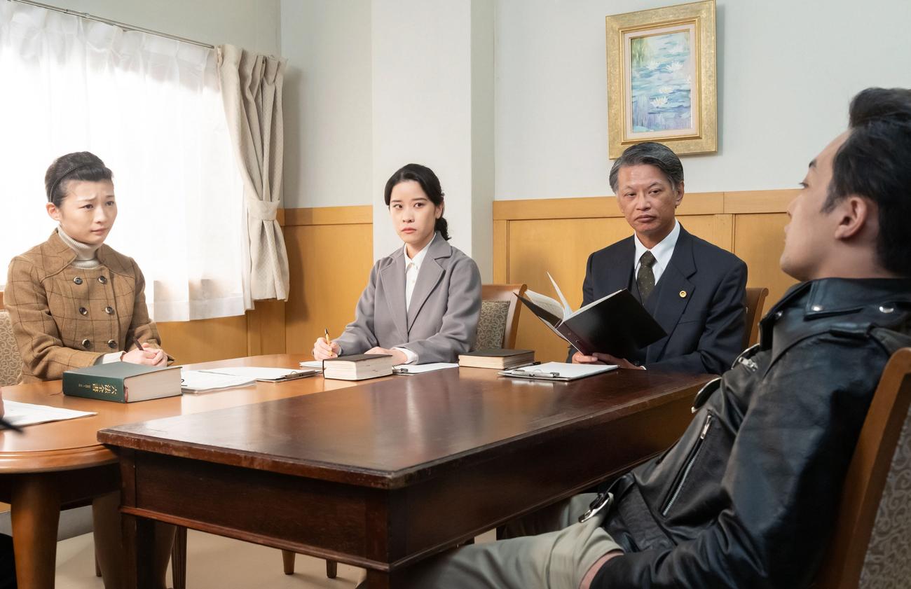 NHK連続テレビ小説「虎に翼」の1場面（C）NHK