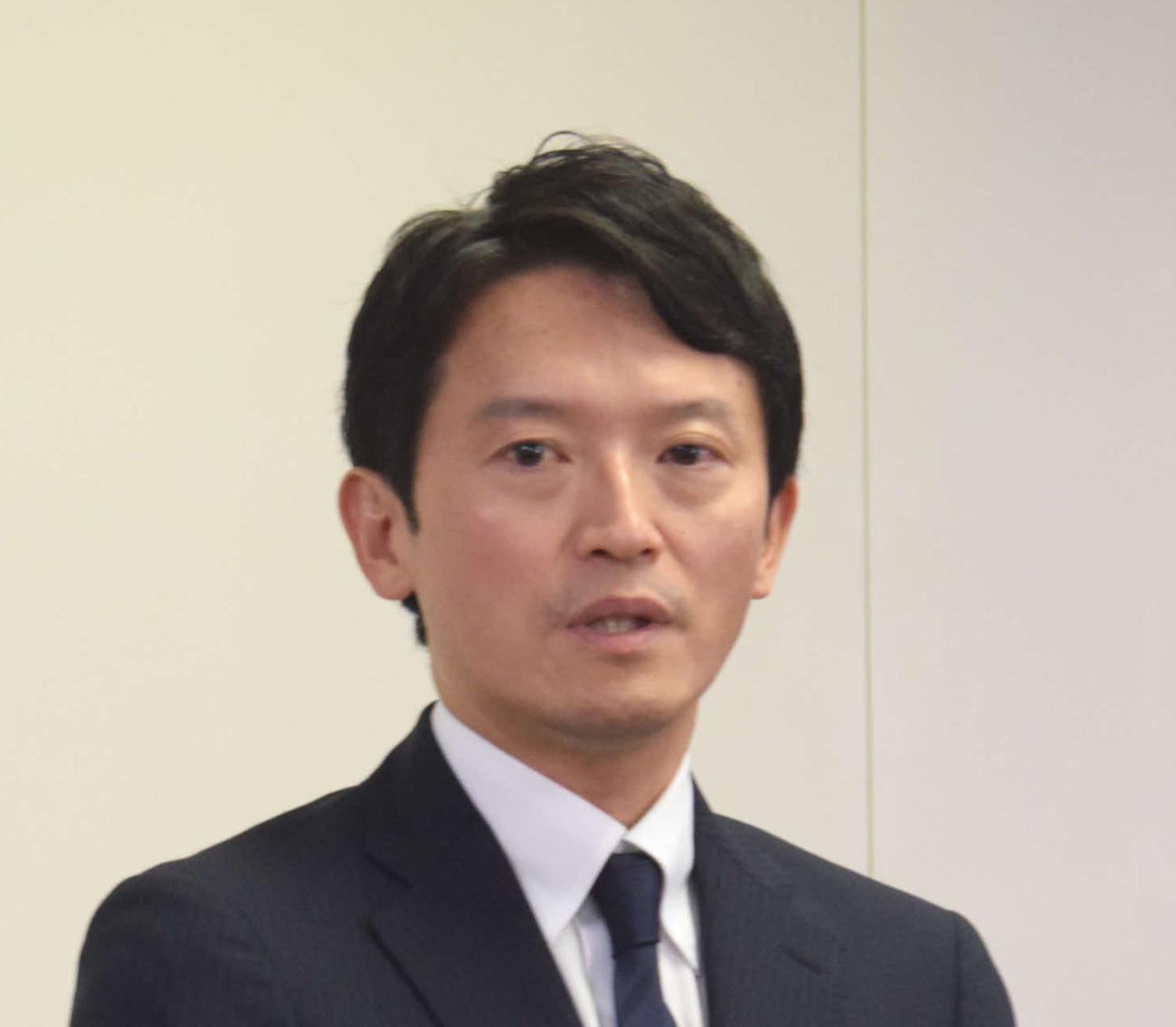斎藤元彦兵庫県知事（2024年8月30日撮影）