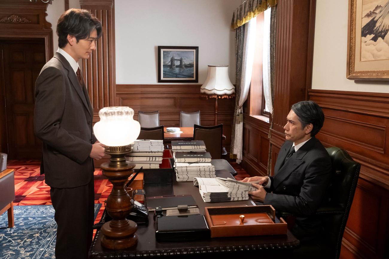 NHK連続テレビ小説「虎に翼」の1場面（C）NHK