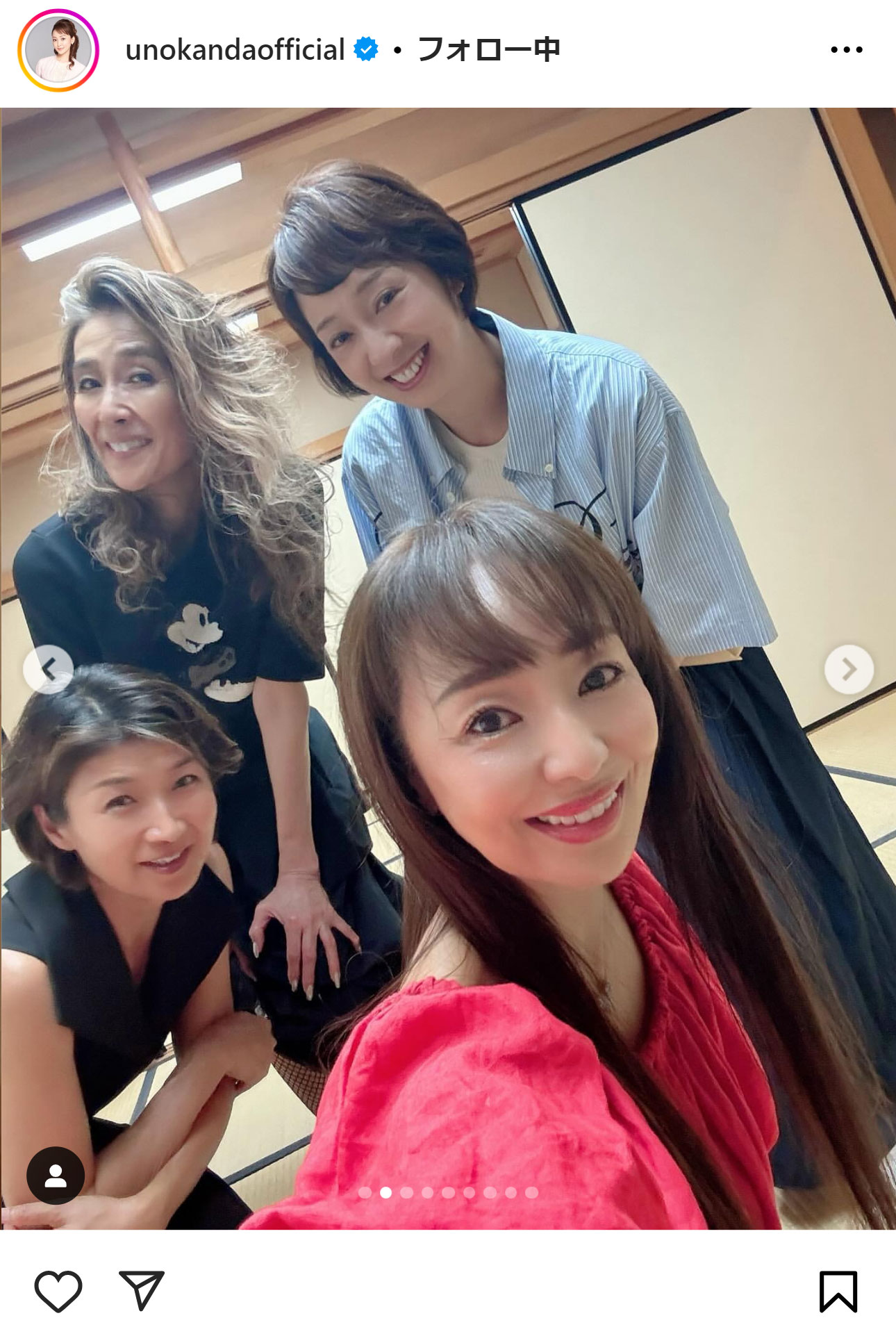 神田うののインスタグラムから
