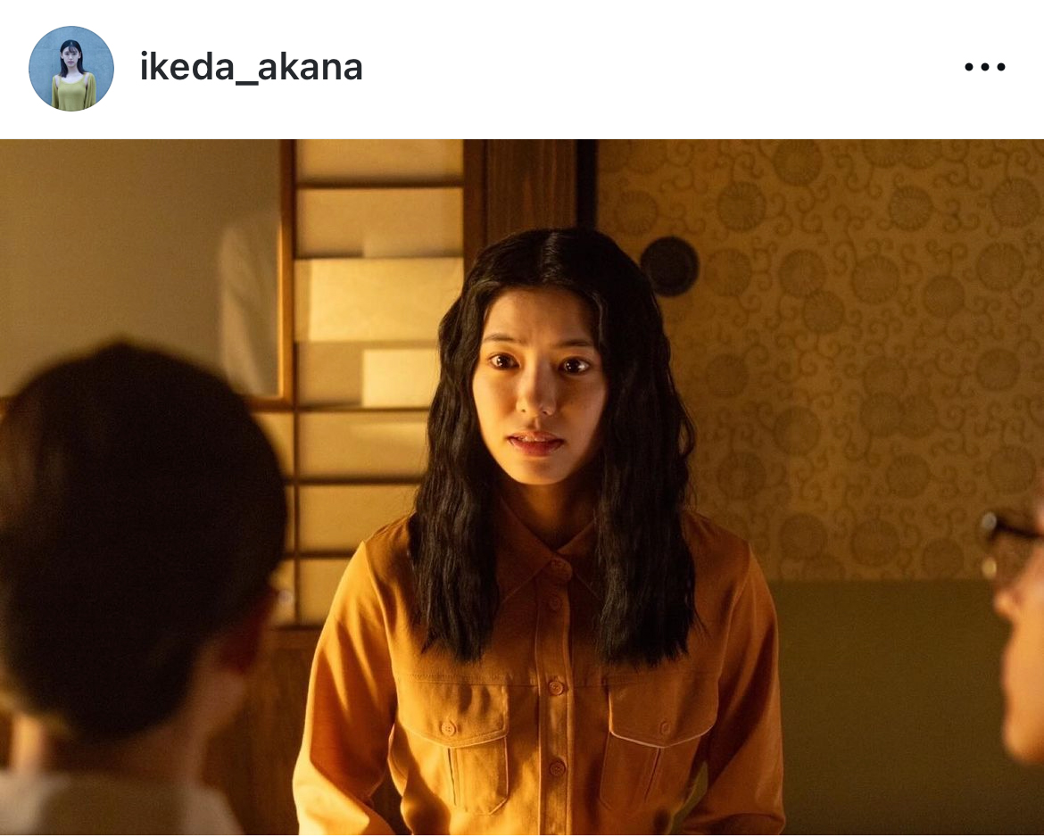 池田朱那のインスタグラムから