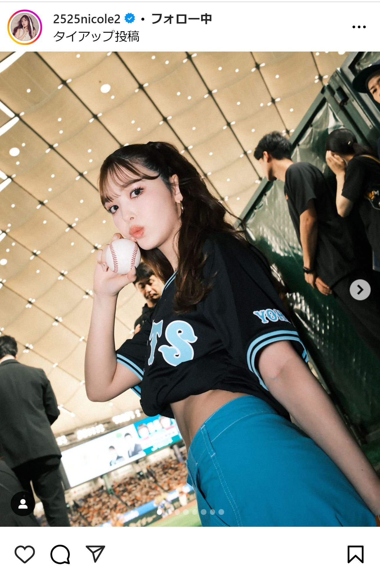 藤田ニコルのインスタグラムから