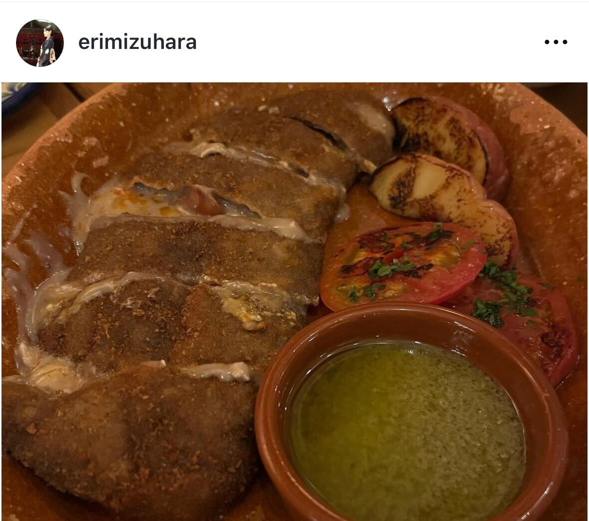 水原恵理アナのインスタグラムから