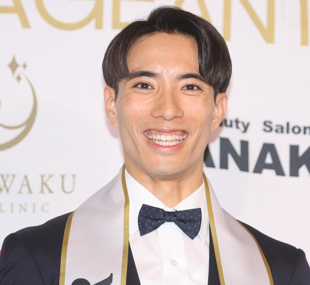ミスター・ジャパングランプリの京都代表の池田和樹さん（撮影・野上伸悟）