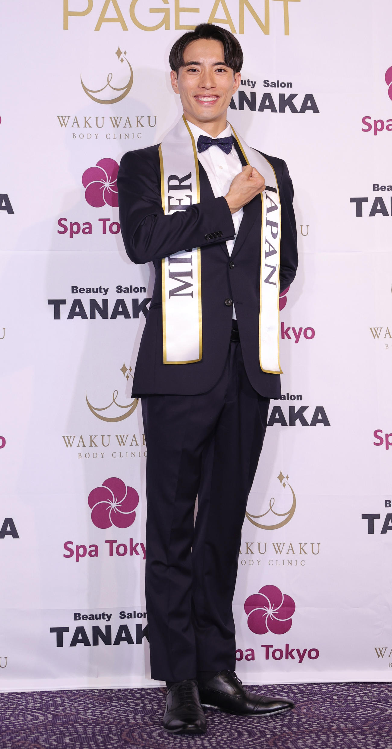 ミスター・ジャパングランプリの京都代表の池田和樹さん（撮影・野上伸悟）