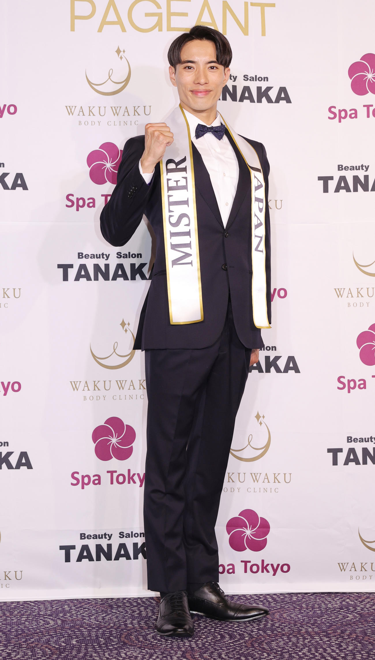 ミスター・ジャパングランプリの京都代表の池田和樹さん（撮影・野上伸悟）