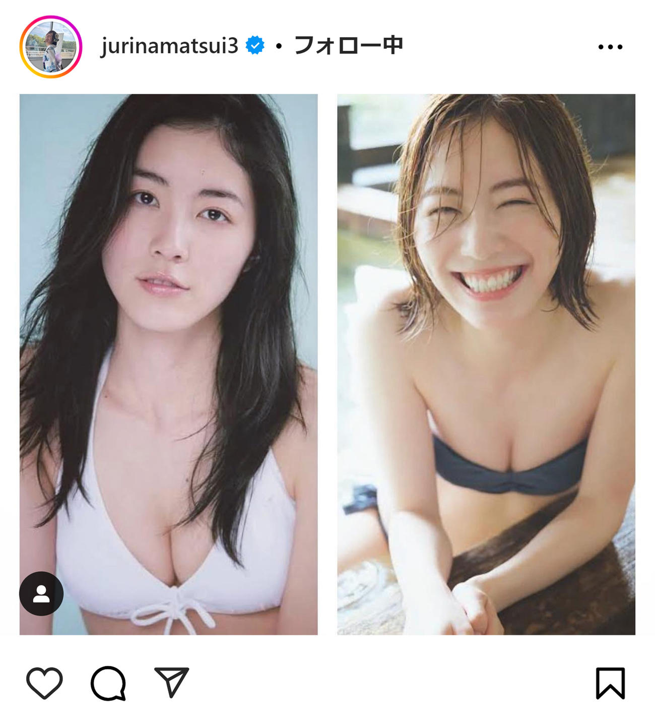松井珠理奈のインスタグラムから