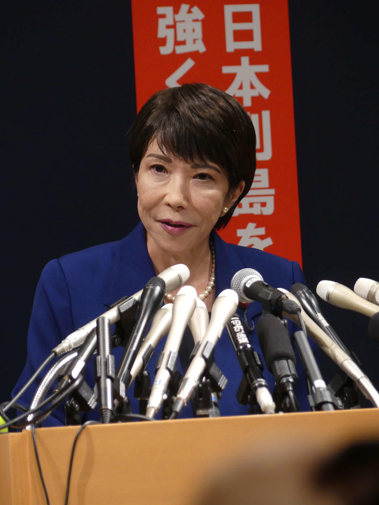 高市早苗氏（2024年9月撮影）