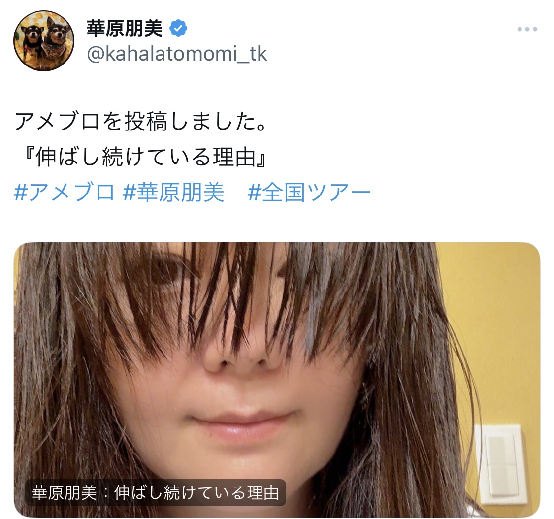 華原朋美Xから