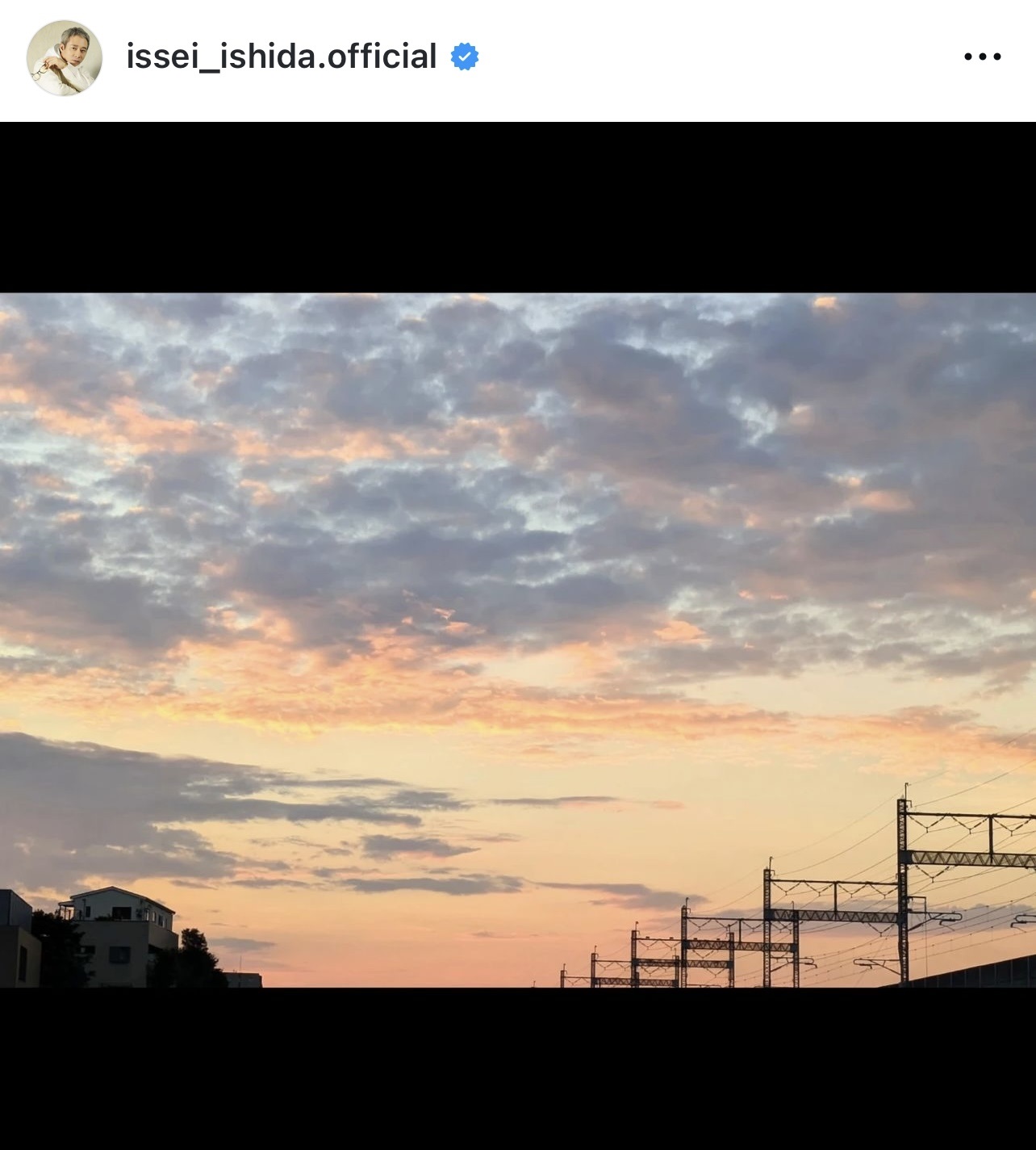 いしだ壱成のインスタグラムから