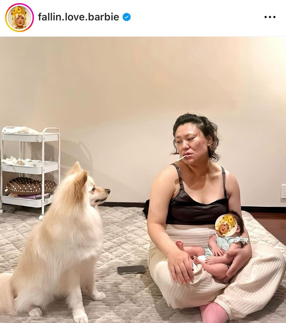 バービーのインスタグラムから