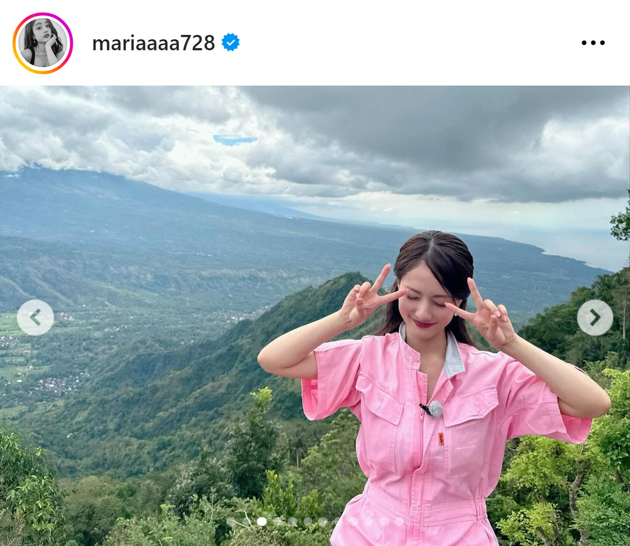 谷まりあのインスタグラムから