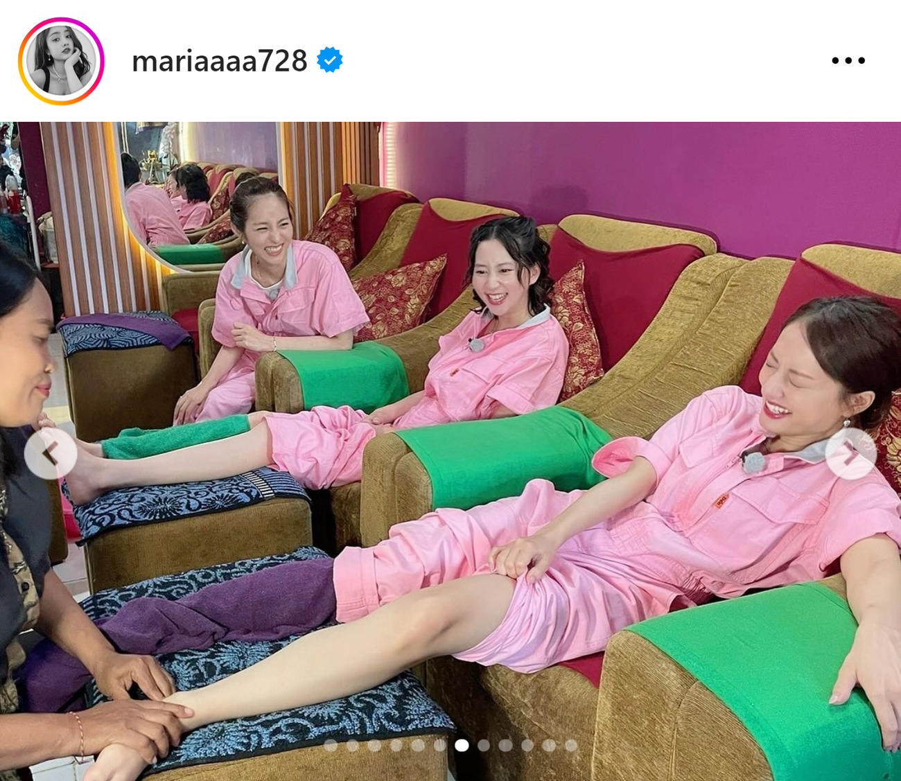 谷まりあのインスタグラムから