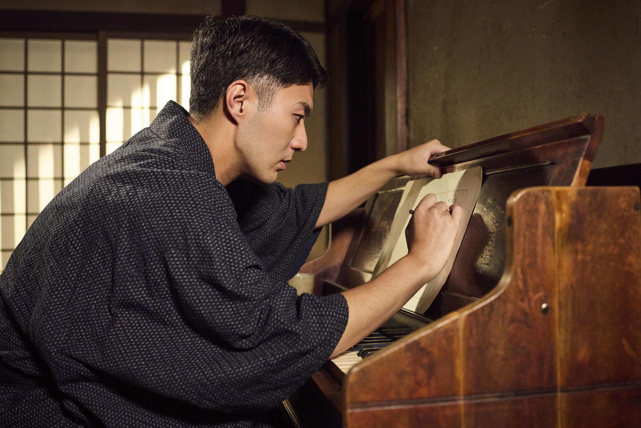 映画「シンペイ～歌こそすべて」で初出演初主演する中村橋之助の場面シーン
