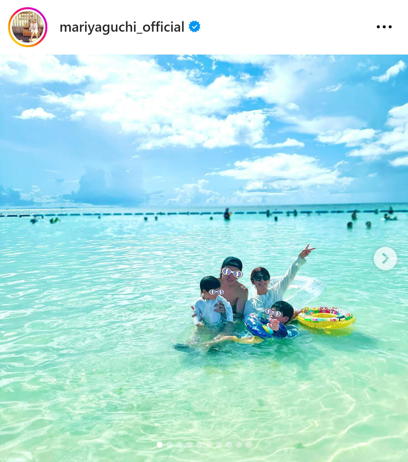 矢口真里のインスタグラムから