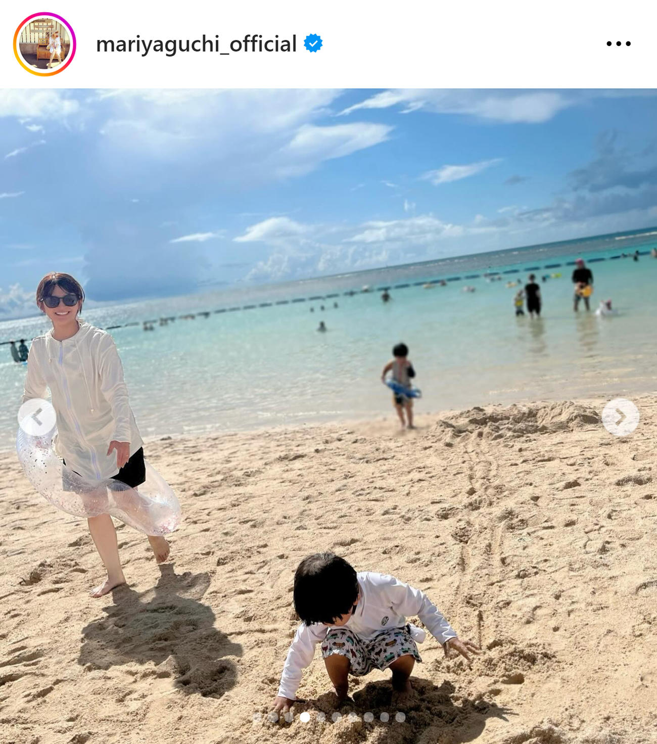 矢口真里のインスタグラムから