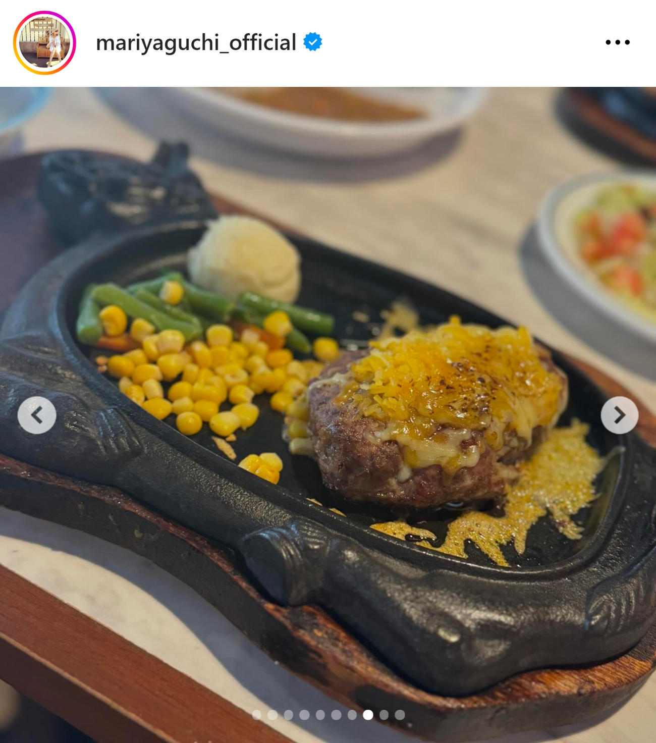 矢口真里のインスタグラムから