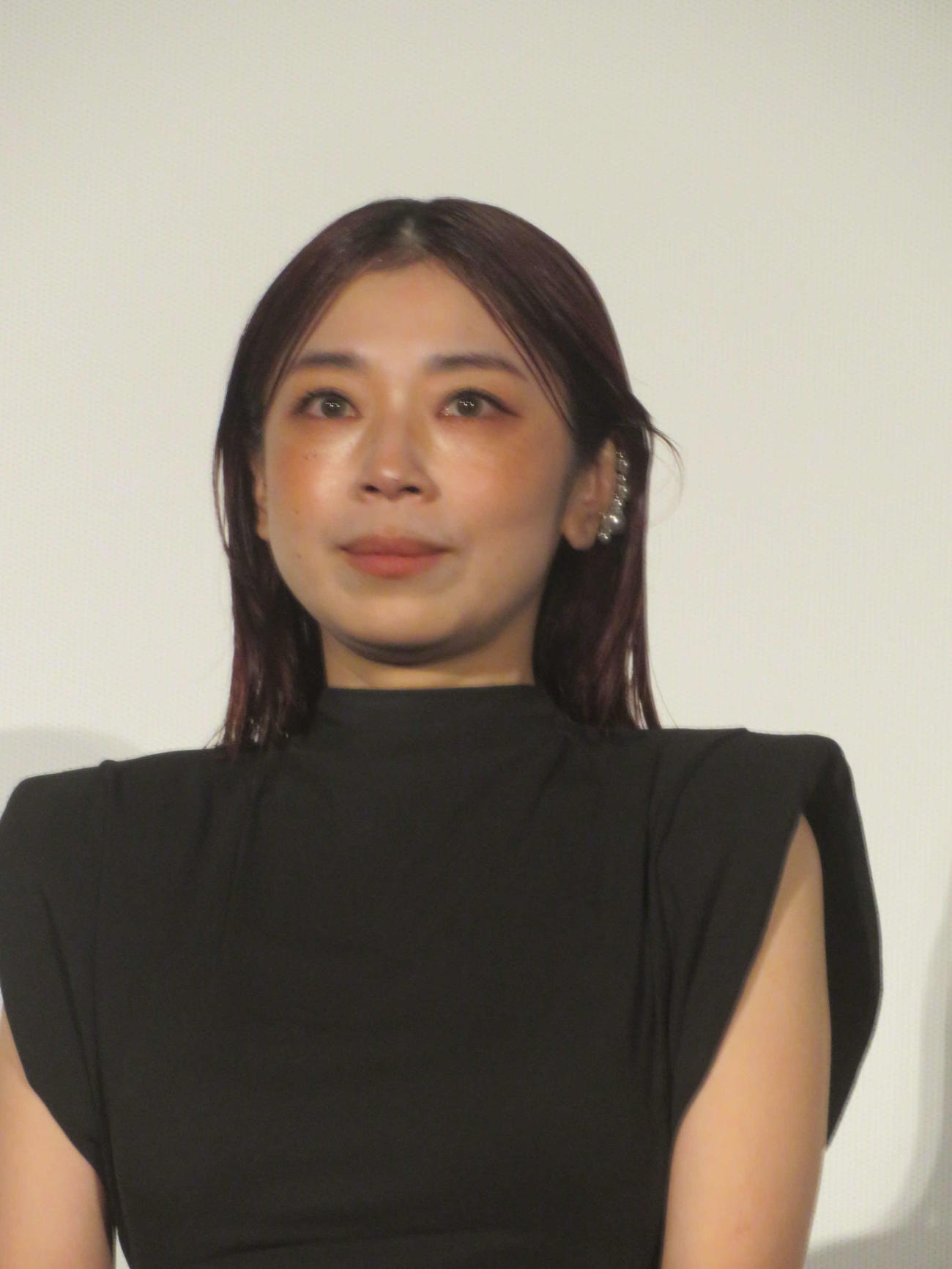 映画「きみの色」公開御礼舞台あいさつに出席した山田尚子監督