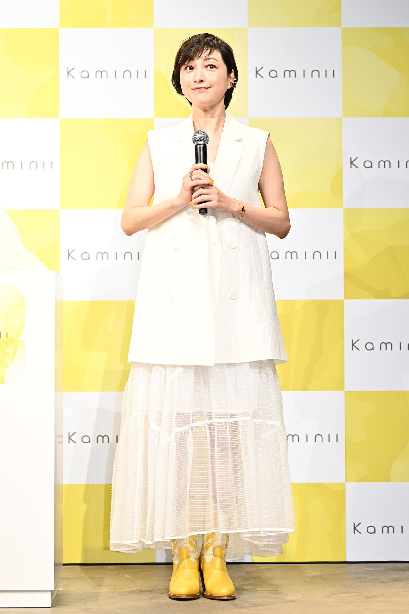 登壇する広末涼子（撮影・滝沢徹郎）