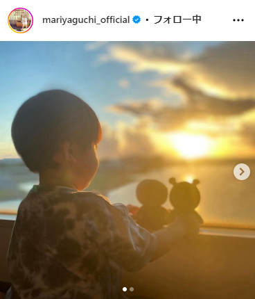 矢口真里のインスタグラムより