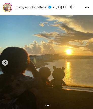 矢口真里のインスタグラムより