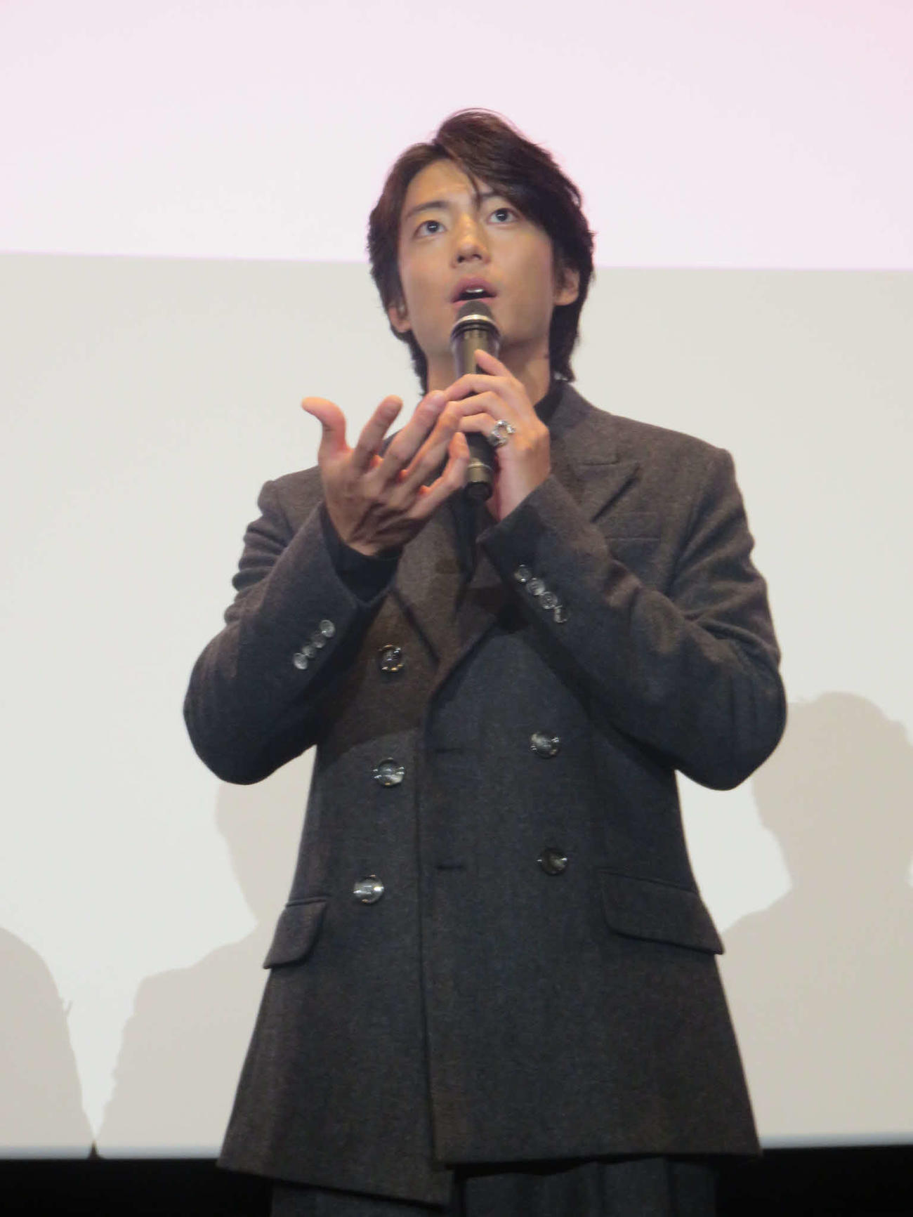 映画「静かなるドン2　前編」の舞台あいさつに出席した伊藤健太郎