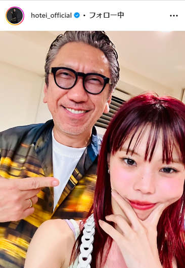 布袋寅泰のインスタグラムから