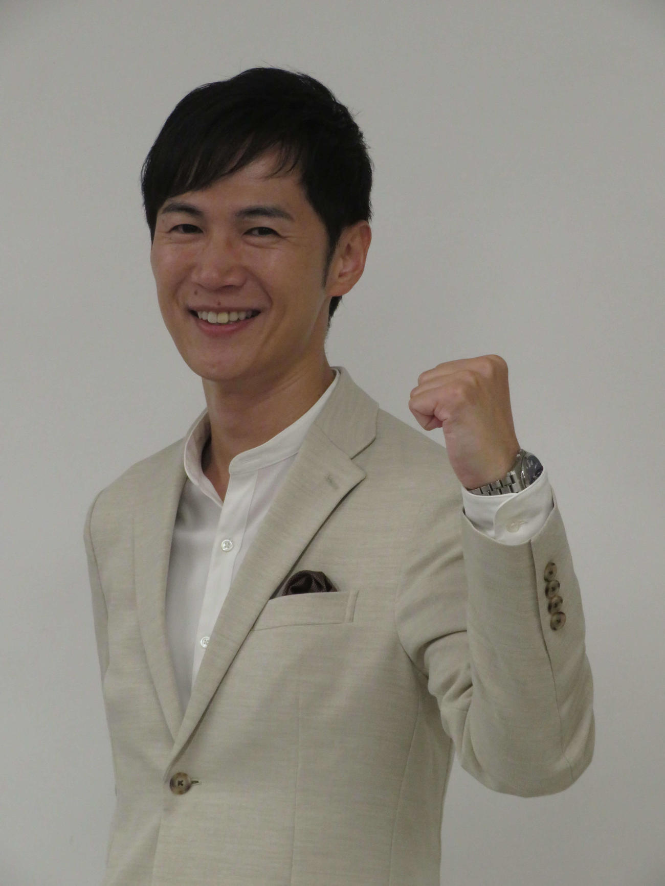 ABEMA「FOR JAPAN－日本を経営せよ－」公開収録に出席し、取材対応を行った石丸伸二