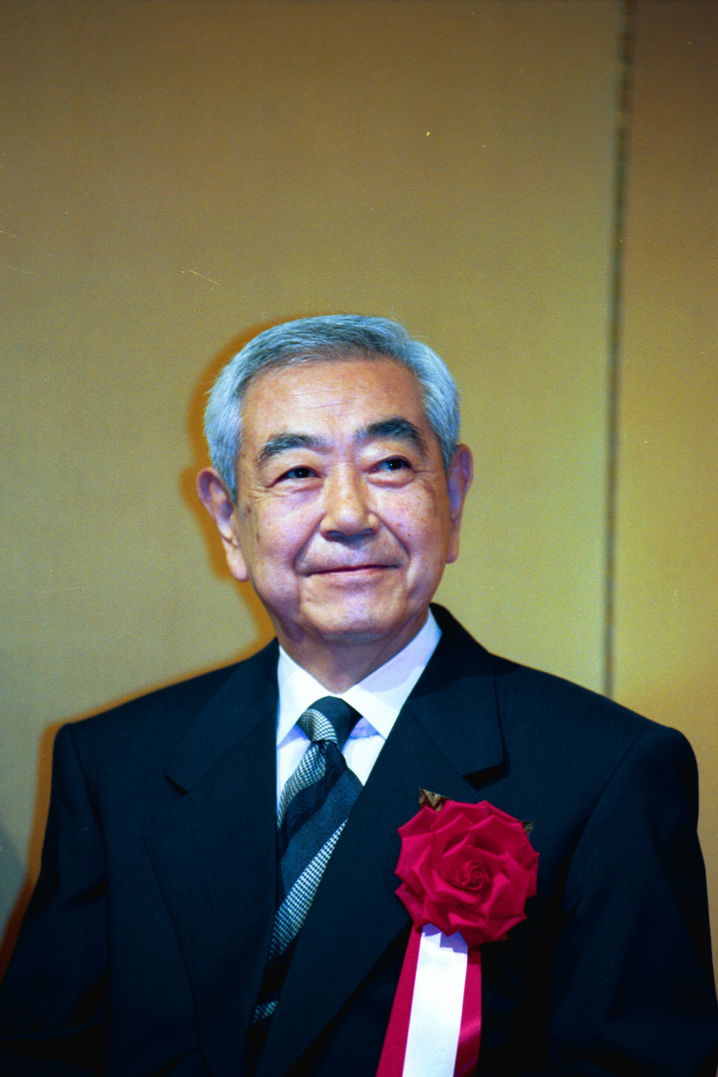 吉永小百合の夫・岡田太郎さん（2000年7月撮影）