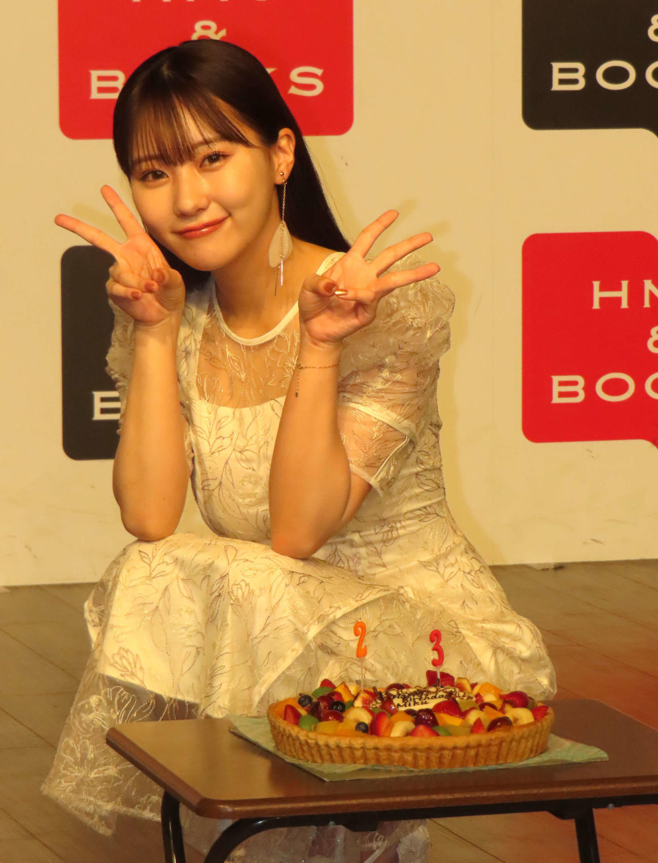 23歳の誕生日を祝福された田中美久