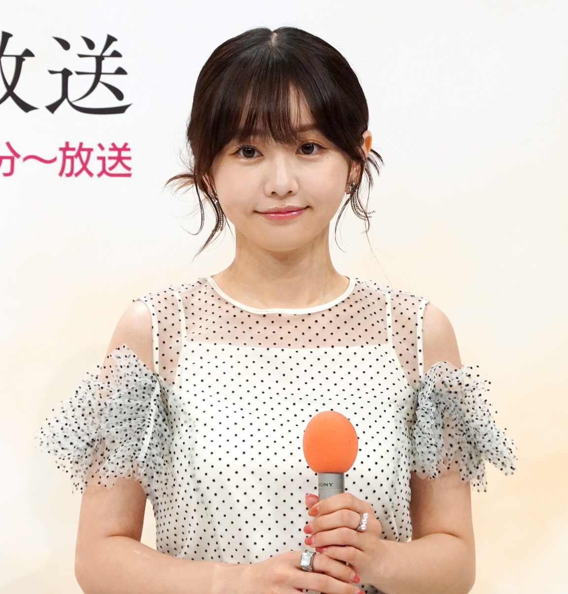テレビ東京「チェイサーゲームW2美しき天女たち」記者会見に出席したちせ
