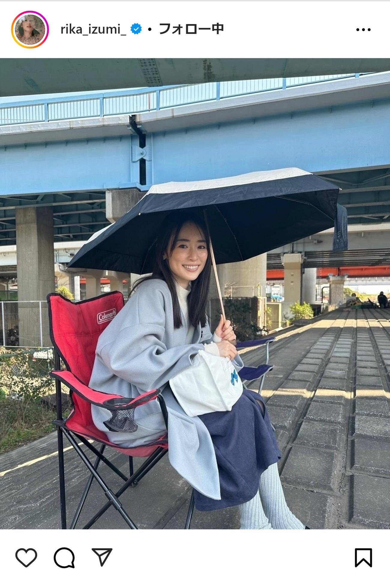 泉里香のインスタグラムから