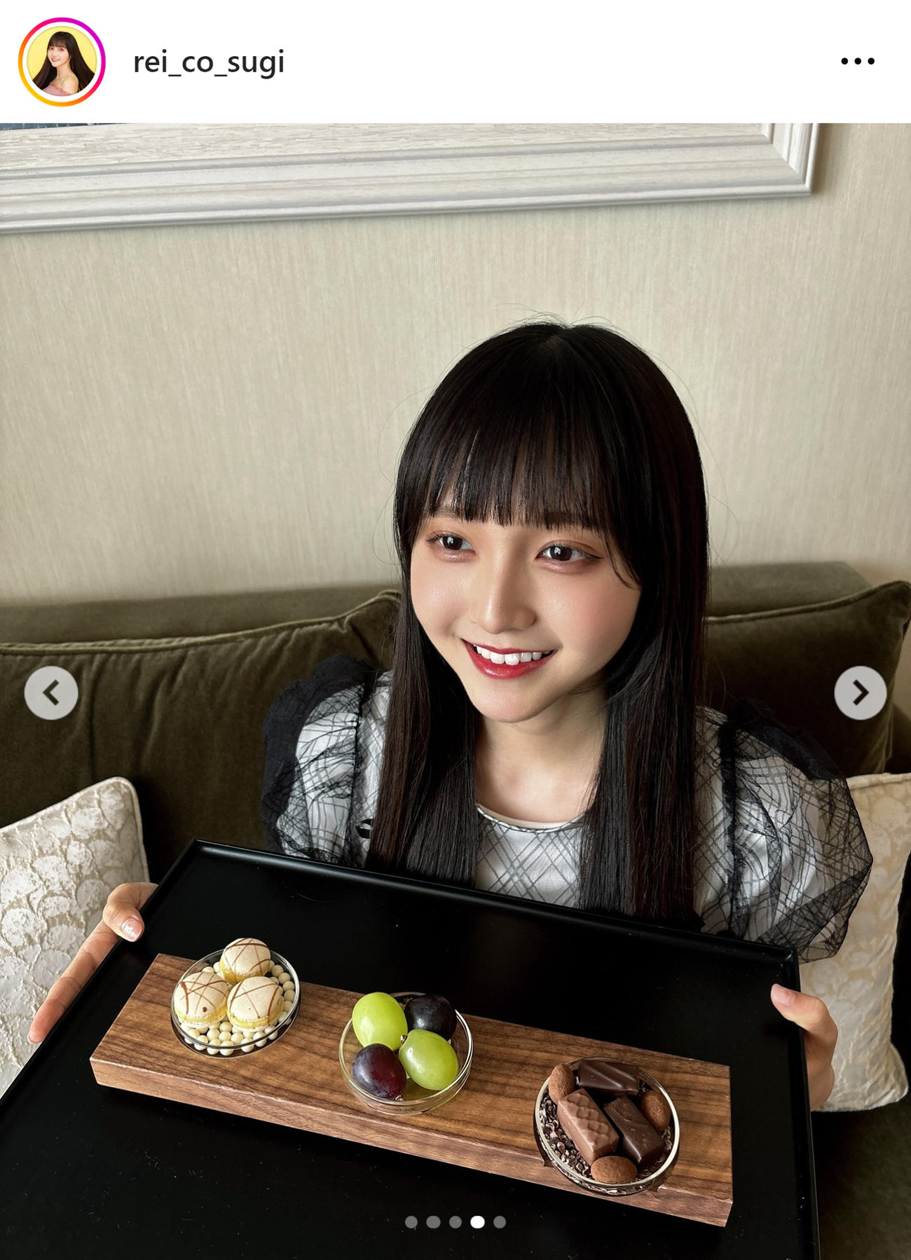 小杉怜子のインスタグラムから