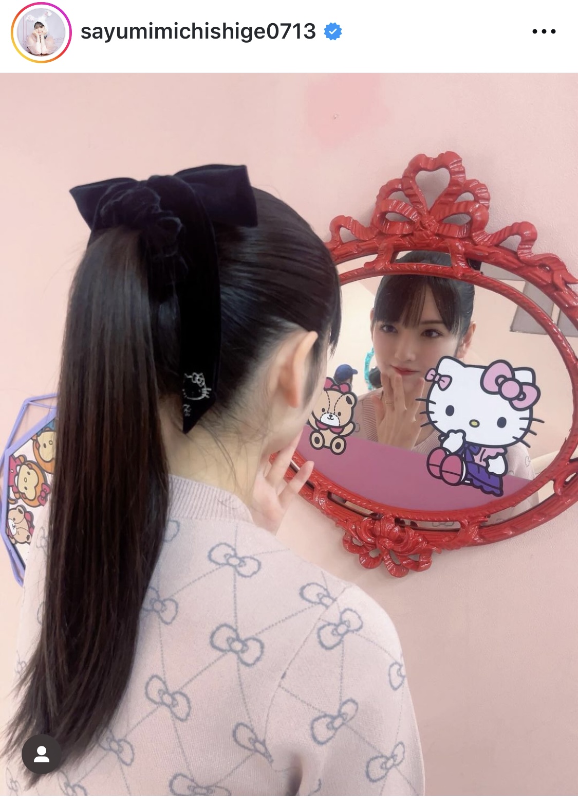 道重さゆみインスタグラムから