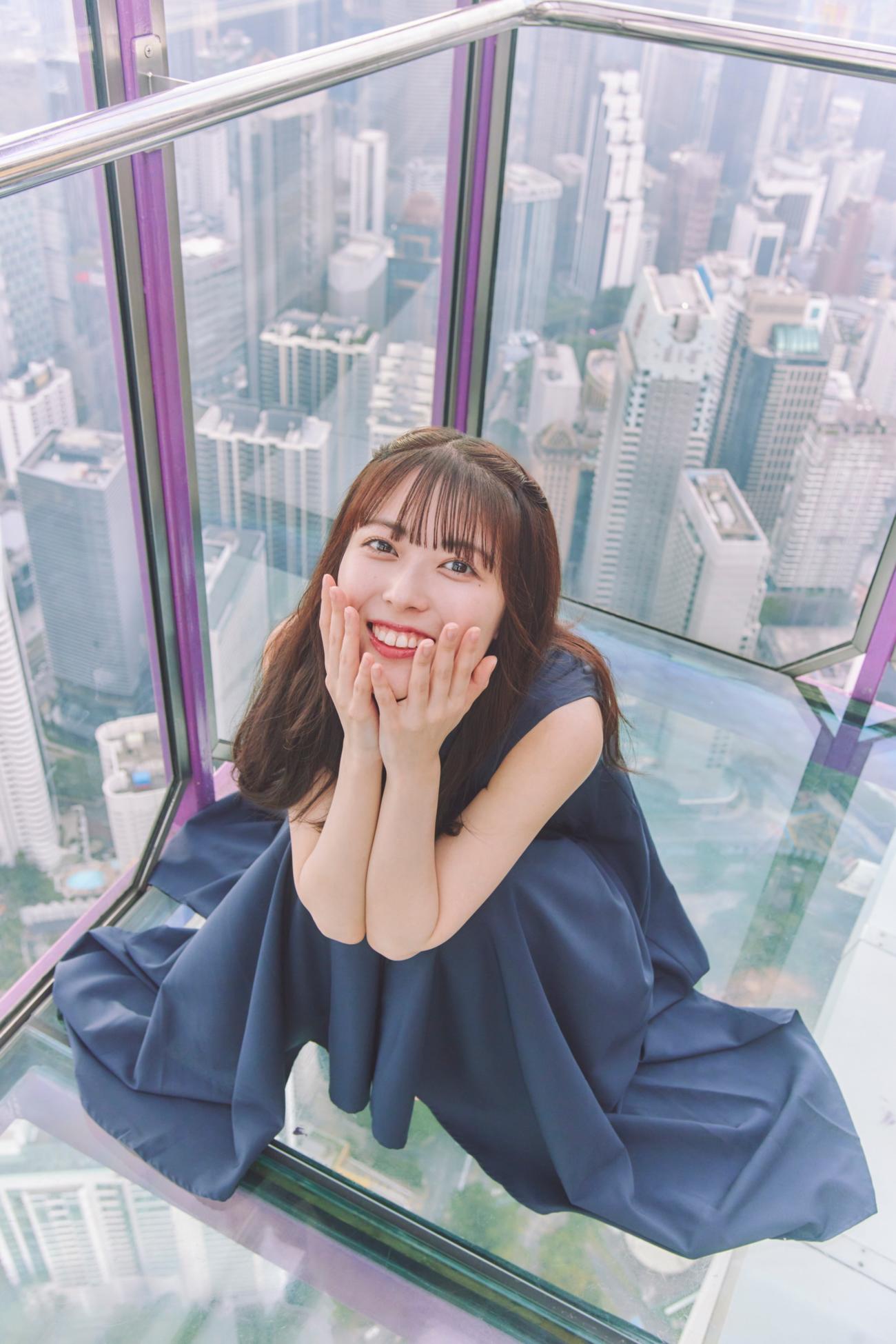 乃木坂46岩本蓮加ファースト写真集の先行カット　撮影／SAKAI DE JUN