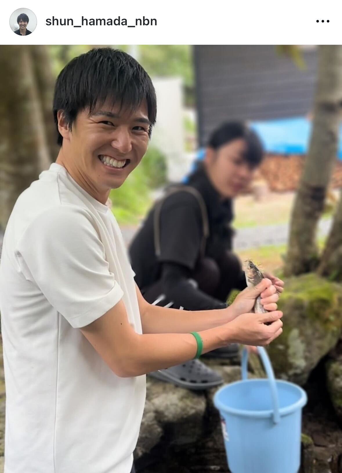濱田隼アナのインスタグラムから