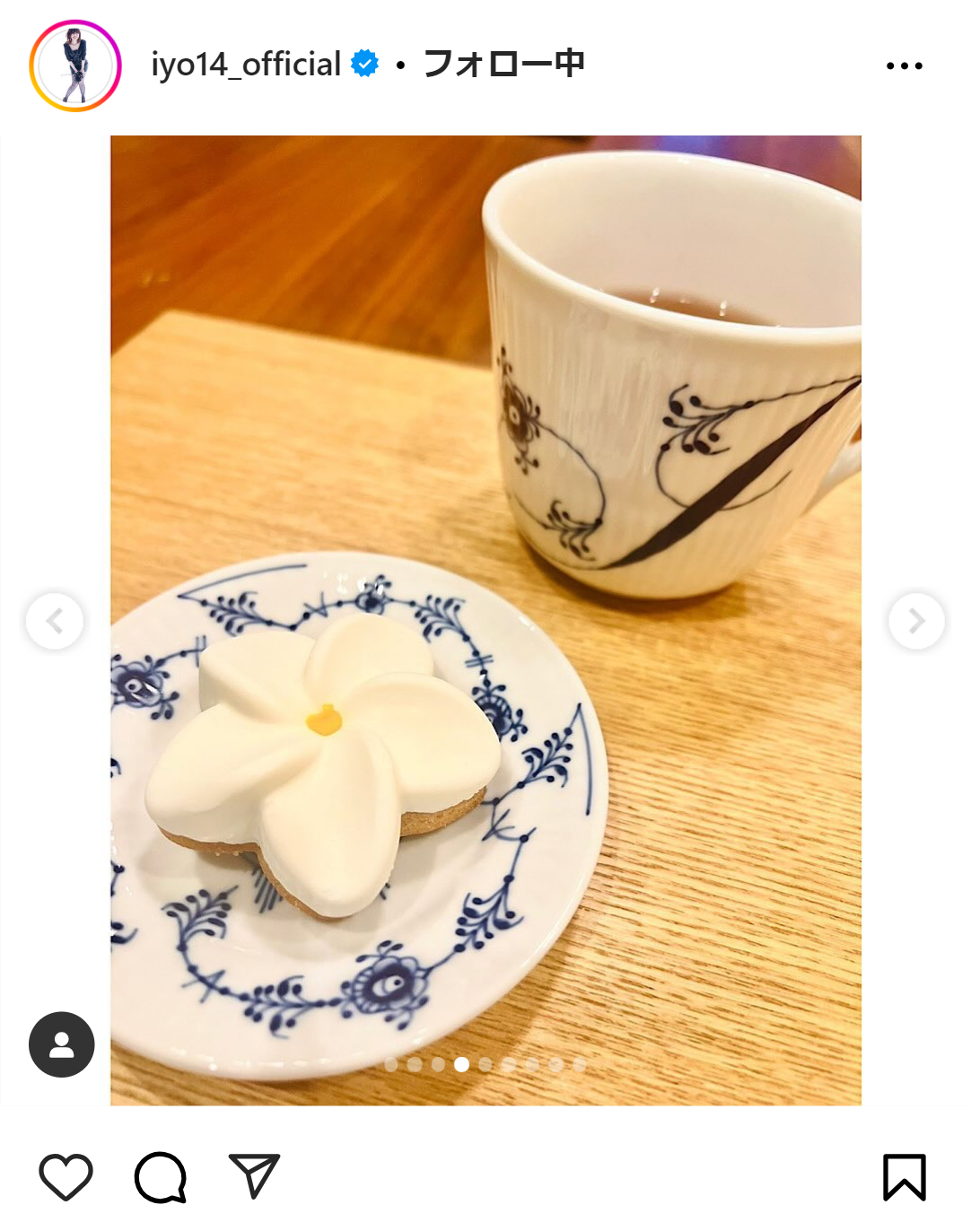 松本伊代のインスタグラムから