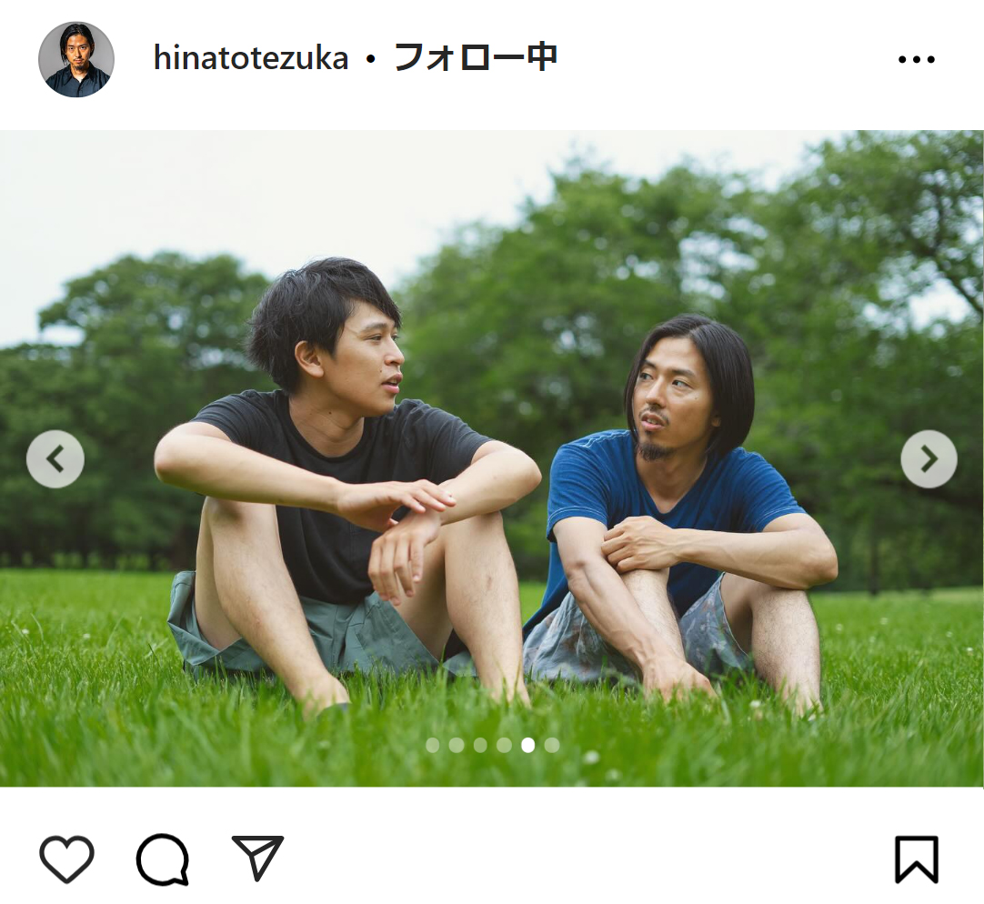 手塚日南人のインスタグラムから