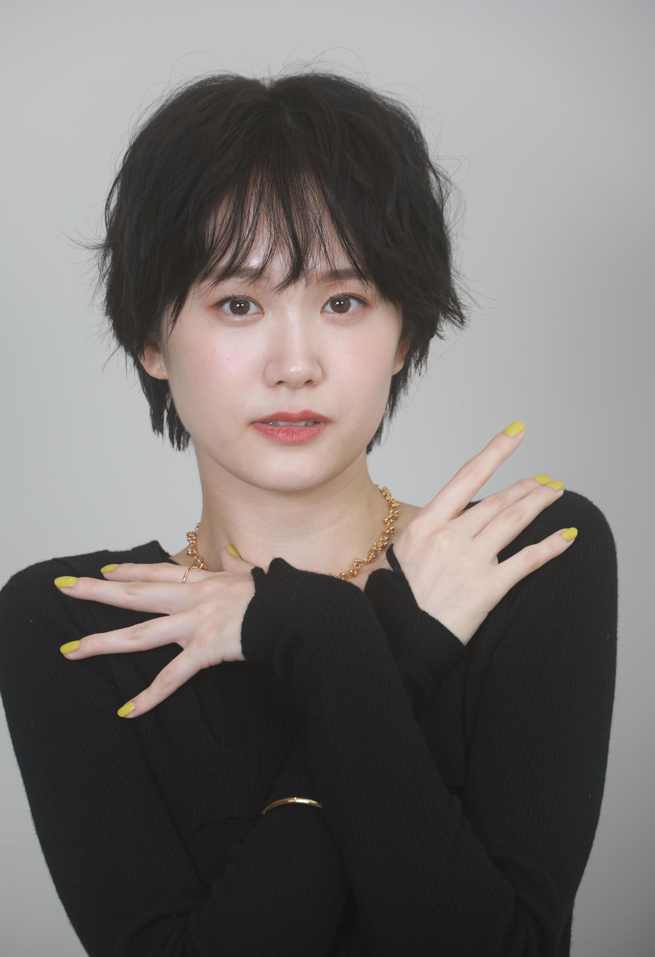ドラマで活躍する尾碕真花（撮影・中島郁夫）