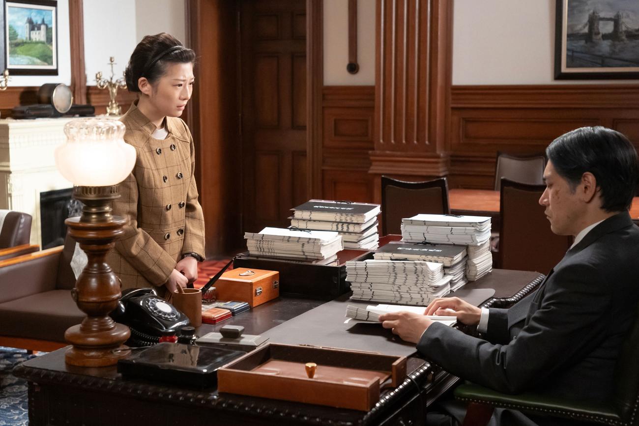 NHK連続テレビ小説「虎に翼」の1場面（C）NHK