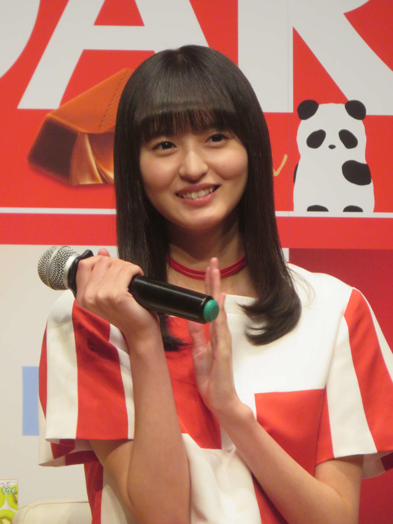 森永製菓「DARS新CM発表会」に出席した乃木坂46遠藤さくら
