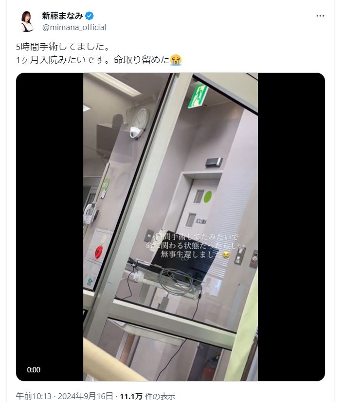 新藤まなみのＸから