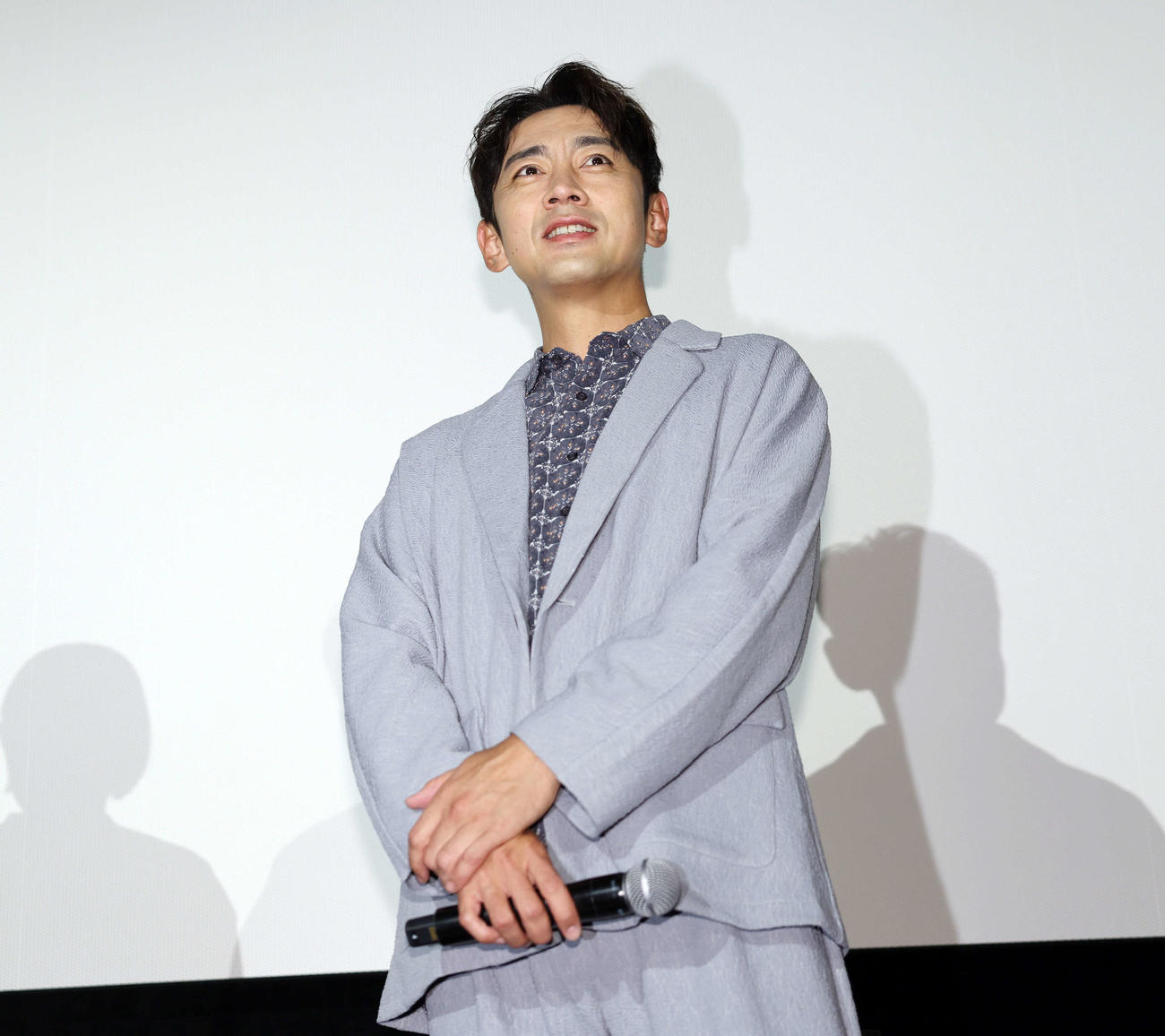 映画「愛に乱暴」妻と夫の上映後トークショーに登壇した小泉孝太郎（撮影・宮地輝）