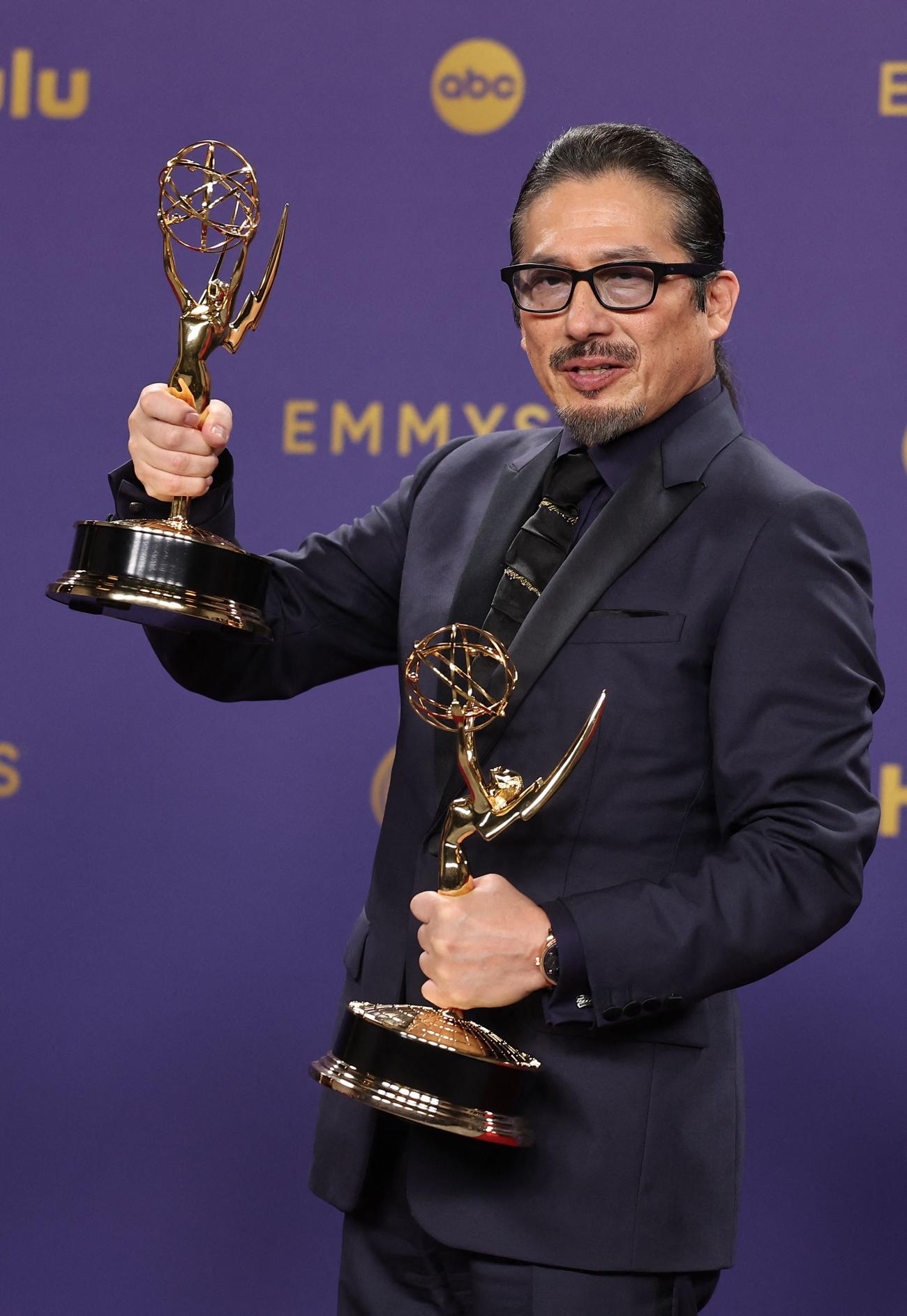 米エミー賞連続ドラマ部門の主演男優賞を受賞した真田広之（ロイター）