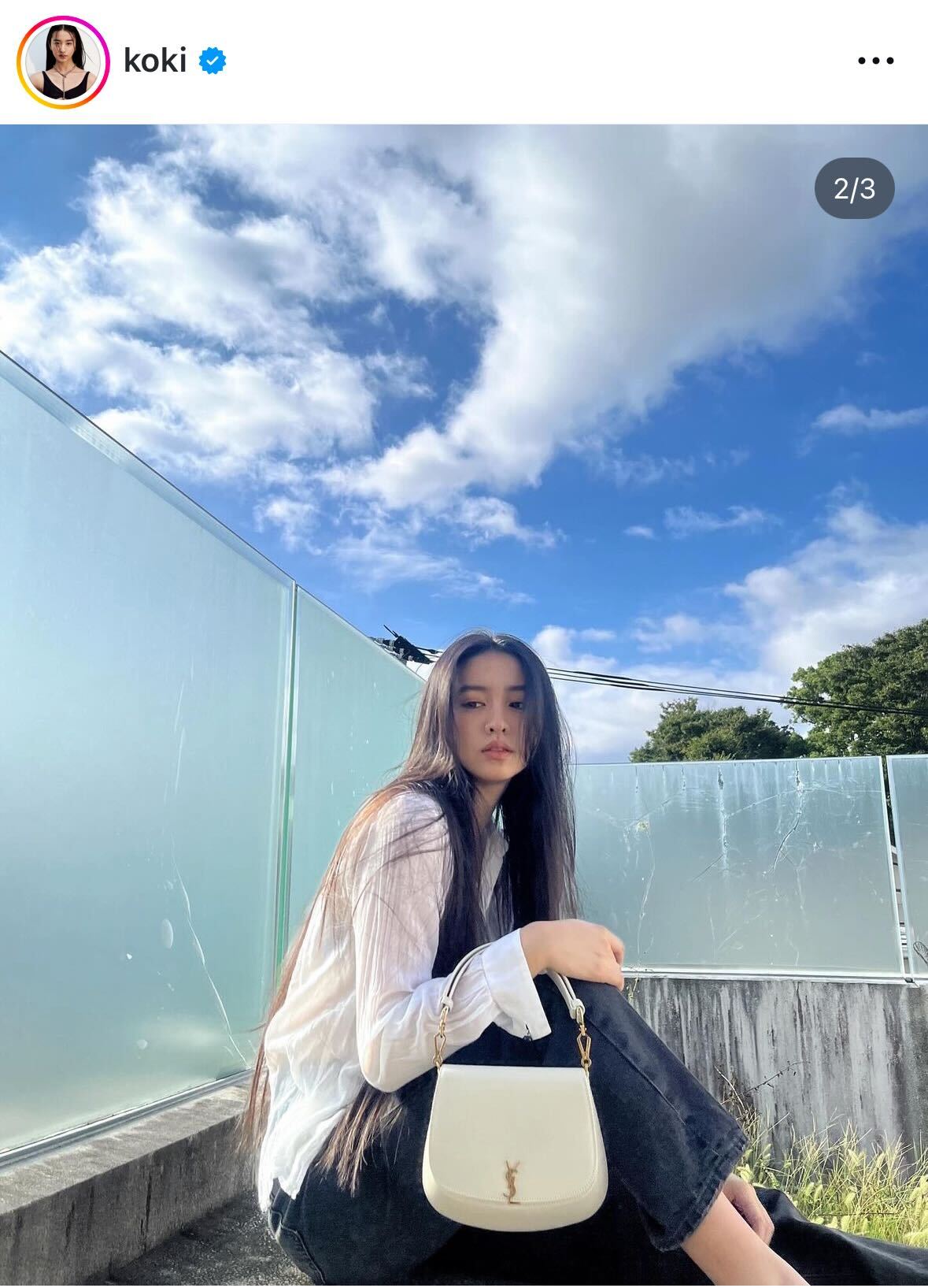 Koki,のインスタグラムから