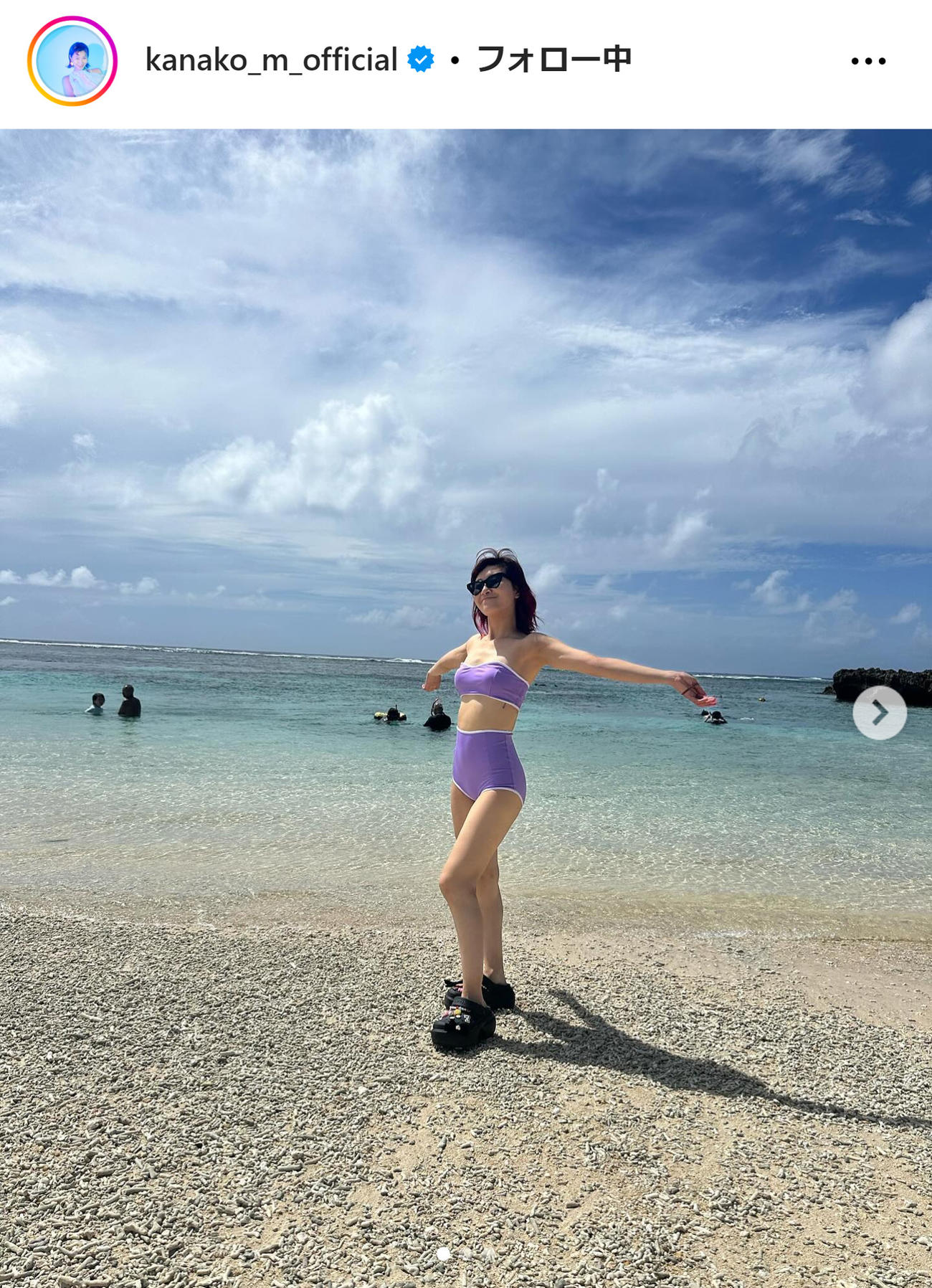 村上佳菜子のインスタグラムから
