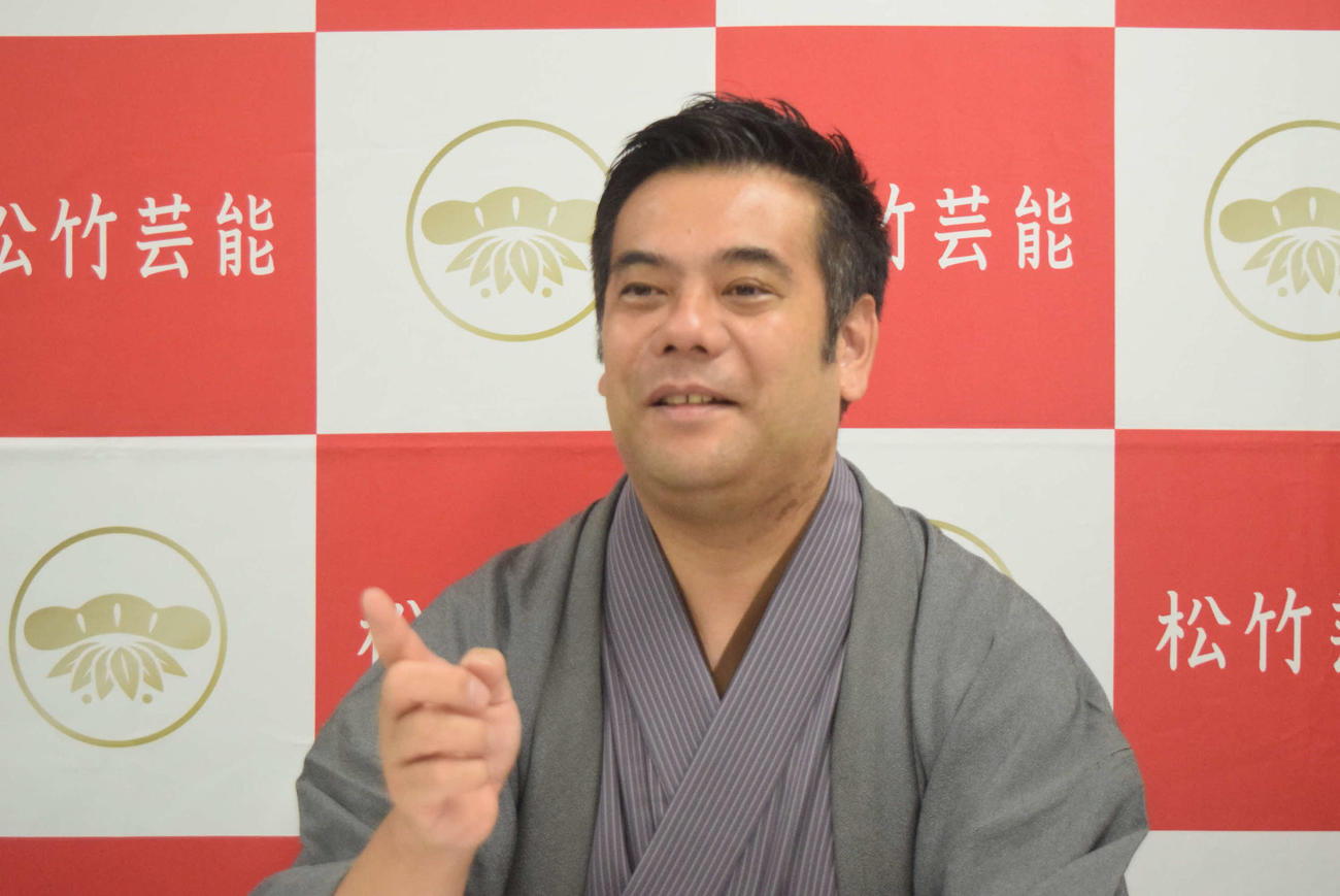 東名阪ツアー独演会で新境地を切り開く笑福亭鉄瓶（撮影・阪口孝志）