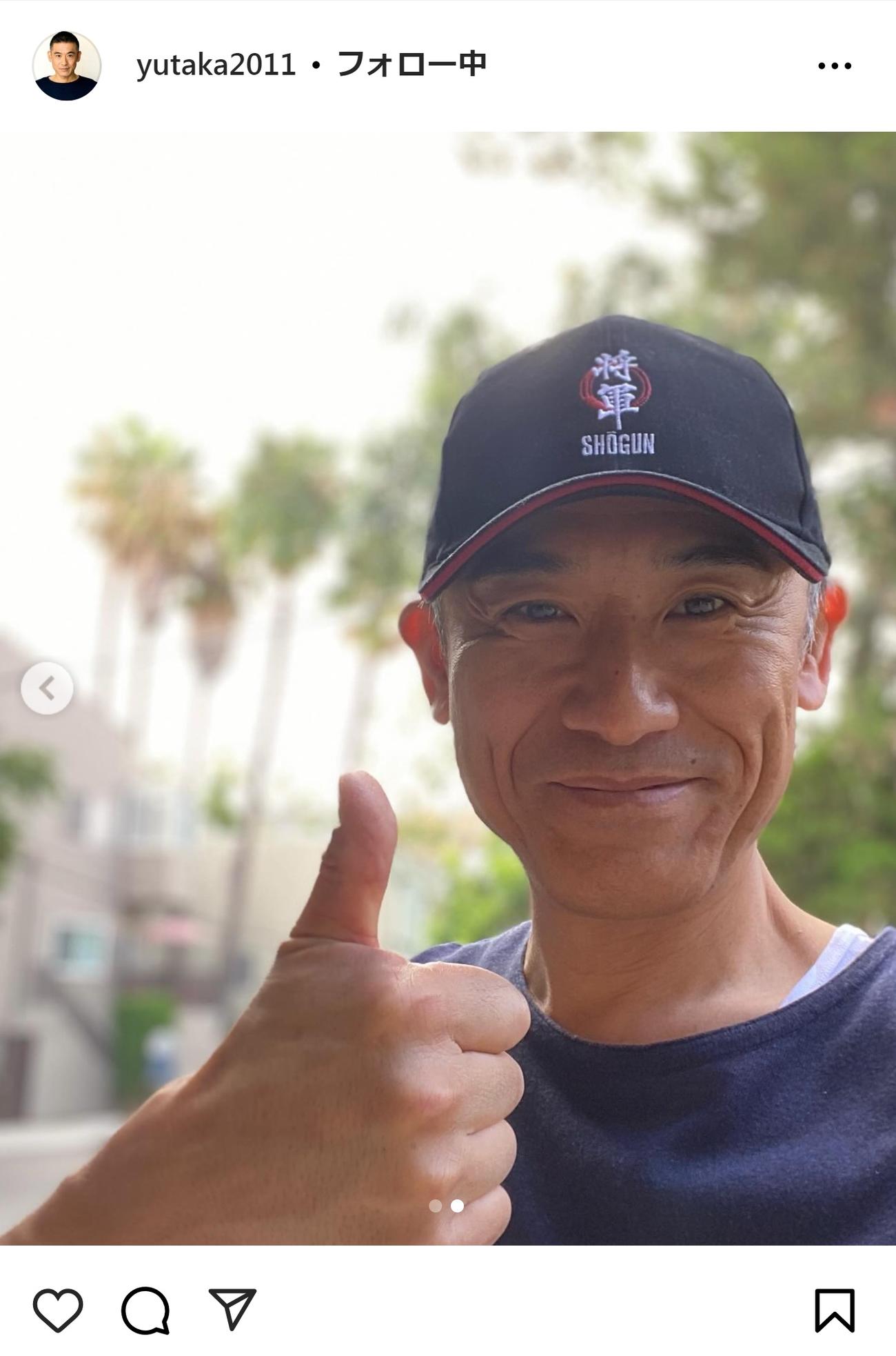 ユタカ・タケウチのインスタグラムから