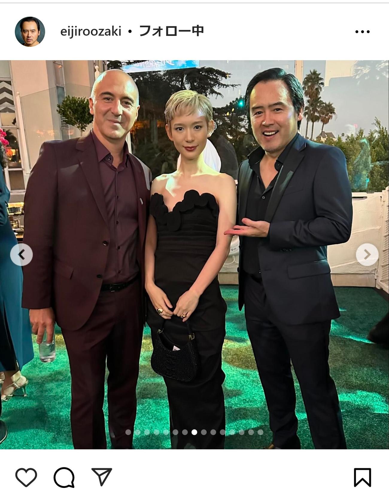 尾崎英二郎のインスタグラムから