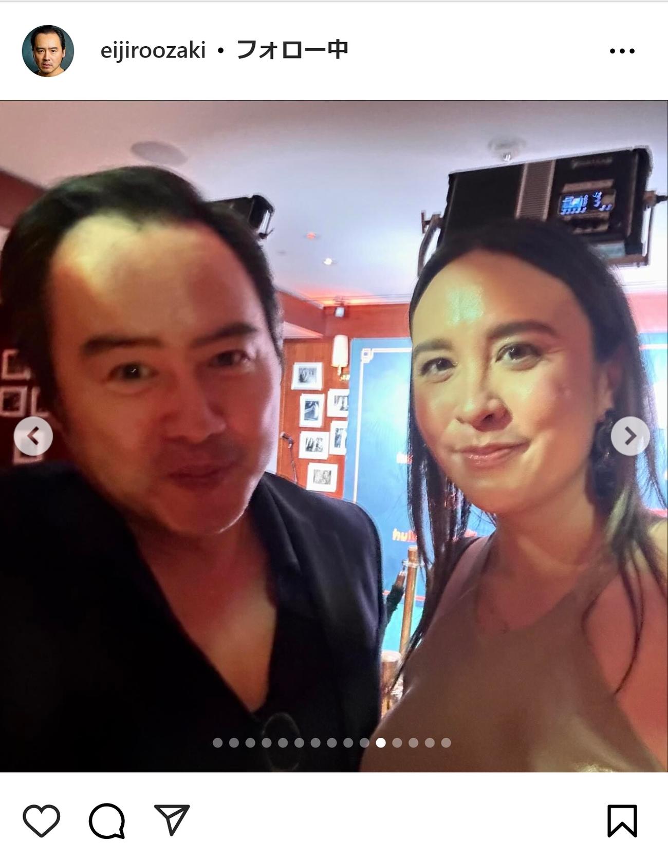 尾崎英二郎のインスタグラムから